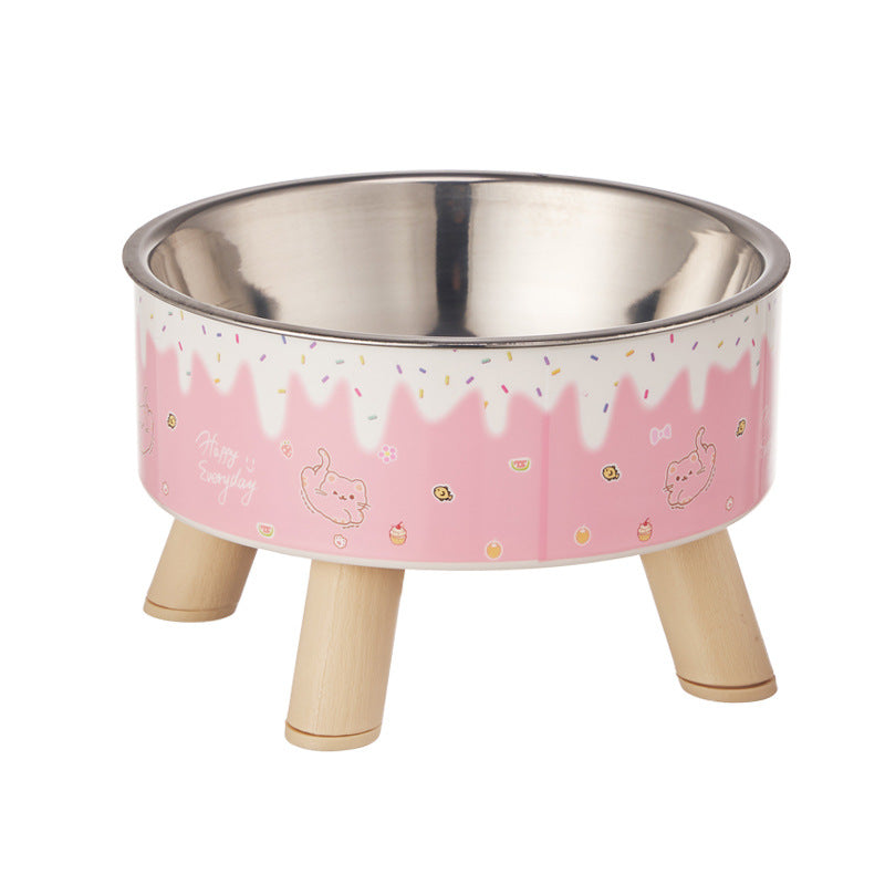 ΑΝΟΞΕΙΔΩΤΟ ΜΠΟΛ ΜΕ ΠΟΔΑΡΑΚΙΑ CANDY ΡΟΖ 14CM 200ML