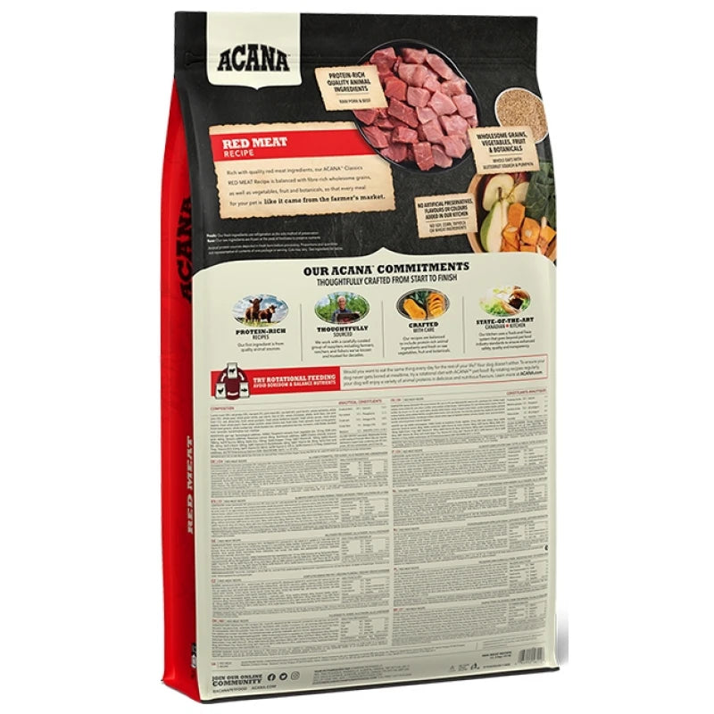 ACANA DOG RED MEAT 14,5KG