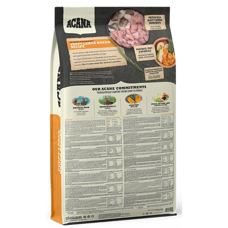 ACANA DOG PUPPY LARGE 11.4KG