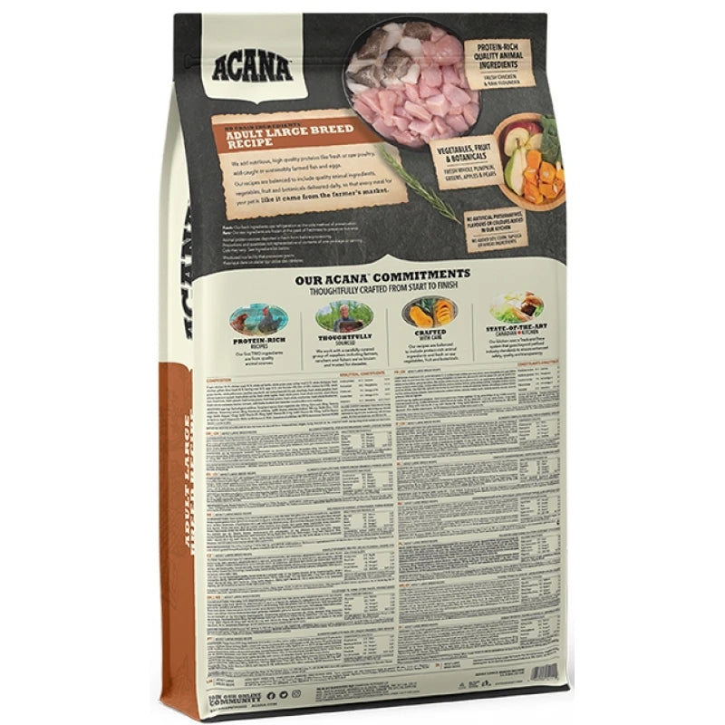 ACANA DOG ADULT LARGE 11.4KG