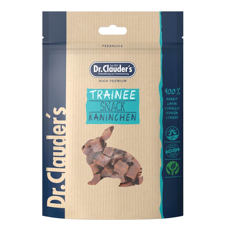 DR. CLAUDER'S SNACK TRAINEE RABBIT 80G