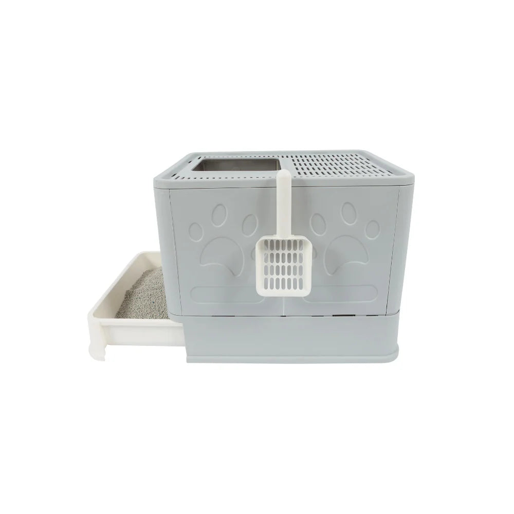 M-PETS ΤΟΥΑΛΕΤΑ ΚΛΕΙΣΤΗ SILE CAT LITTER BOX - TOP OPENING 51X41X12.5CM