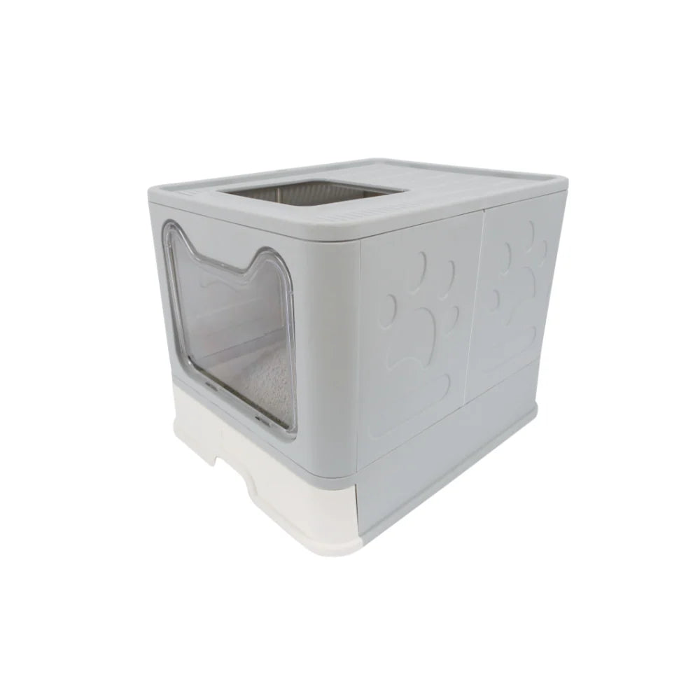 M-PETS ΤΟΥΑΛΕΤΑ ΚΛΕΙΣΤΗ SILE CAT LITTER BOX - TOP OPENING 51X41X12.5CM