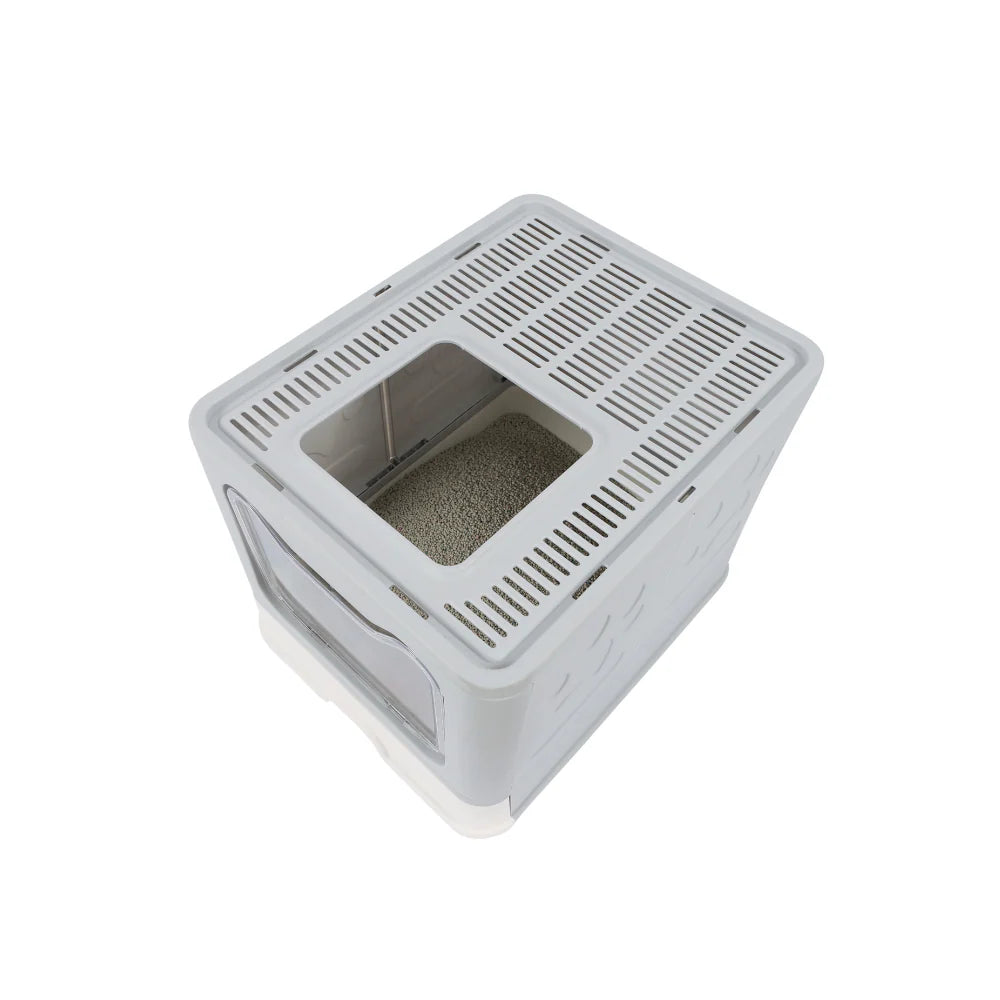 M-PETS ΤΟΥΑΛΕΤΑ ΚΛΕΙΣΤΗ SILE CAT LITTER BOX - TOP OPENING 51X41X12.5CM