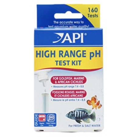 API F/S HIGH RANGE PH TEST KIT