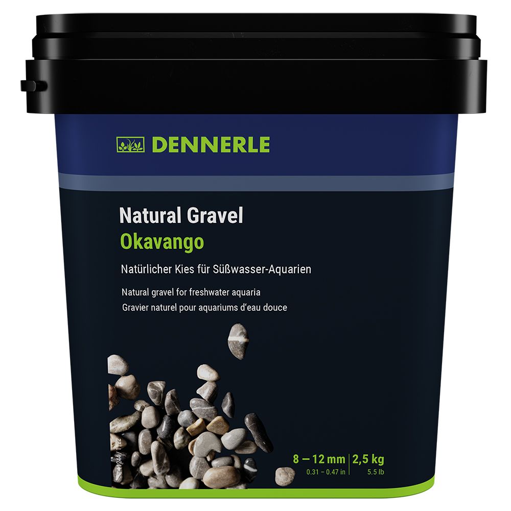 DENNERLE NATURAL GRAVEL OKAVANGO 8-12MM 2.5KG