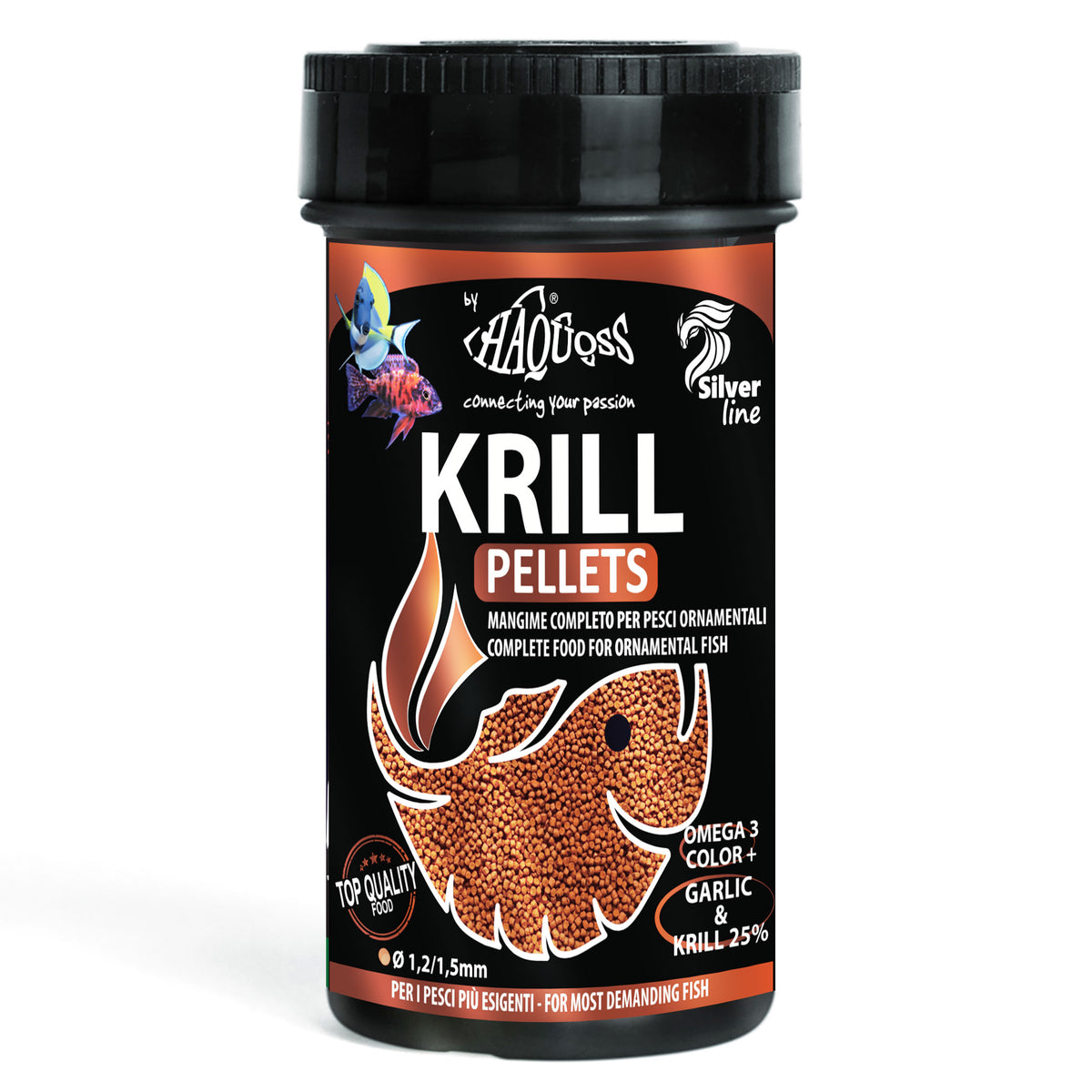 HAQUOSS KRILL PELLETS 250ML/120GR (END)