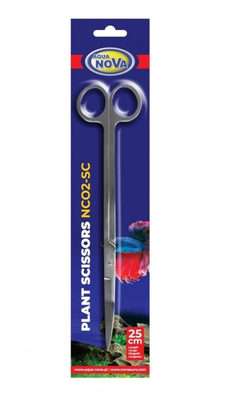 AQUA NOVA CURVED SCISSORS 25CM