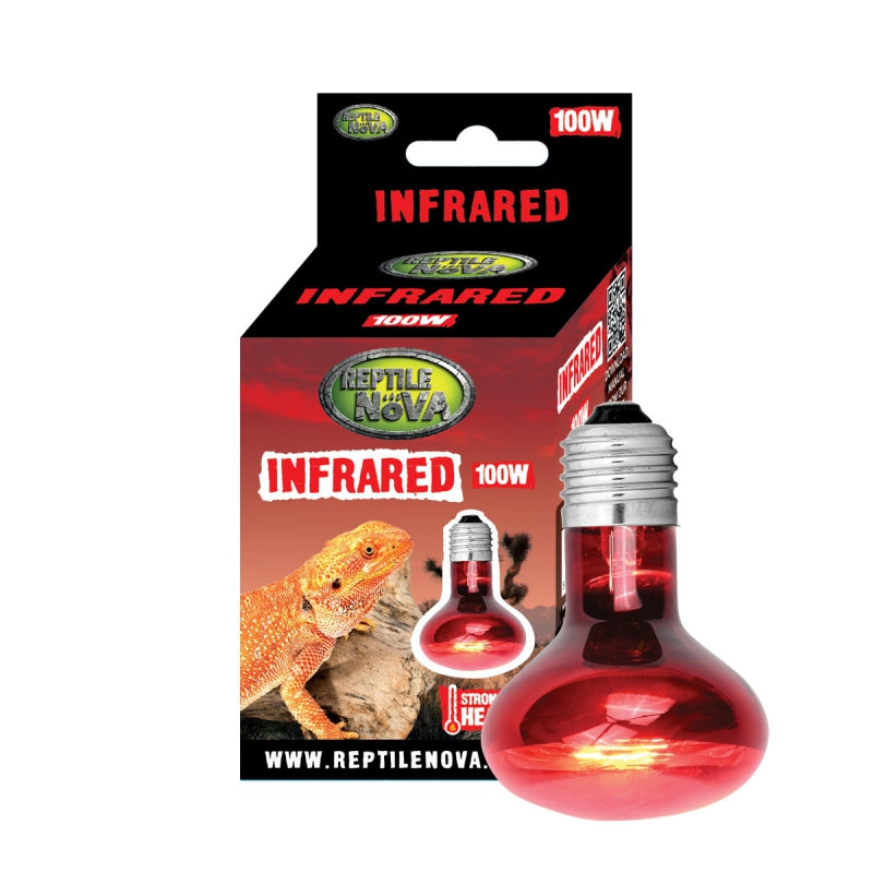 REPTIL NOVA UVA HEATING BULB - REPTILE NOVA INRARED 100W