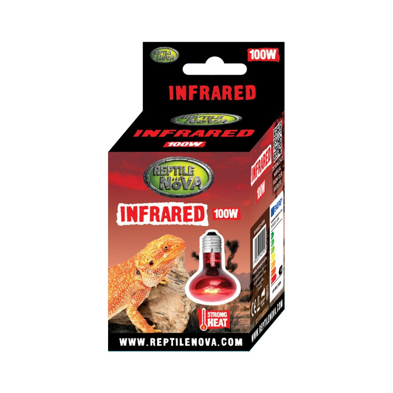 REPTIL NOVA UVA HEATING BULB - REPTILE NOVA INRARED 100W