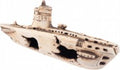 AQUA NOVA BOAT WRECK U-BOOT 25X11X8CM
