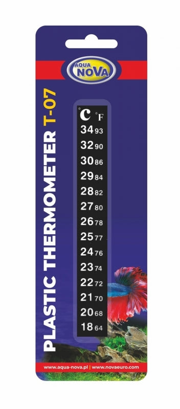AQUA NOVA PLASTIC THERMOMETER