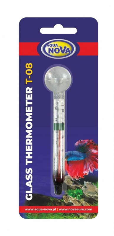 AQUA NOVA GLASS THERMOMETER