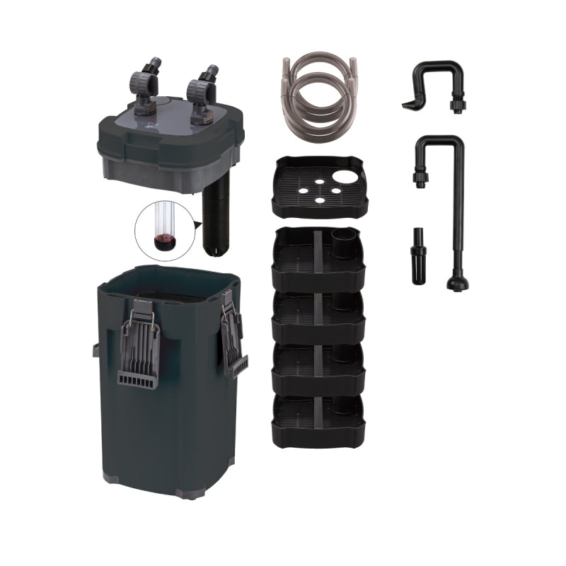 AQUA NOVA EXTERNAL CANISTER FILTER WITH LAMP 1450L/H 9WUV