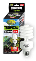 REPTIL NOVA UVB BULB FOR TERRARIUMS 25W 5.0 UVB TROPICAL