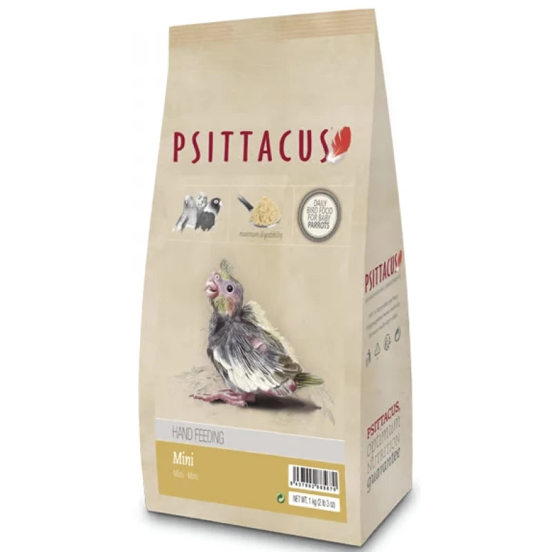 PSITTTACUS ΤΡΟΦΗ ΓΙΑ ΝΕΟΣΣΟΥΣ ΠΑΠΑΓΑΛΟΥΣ MINI HAND FEEDING 350GR
