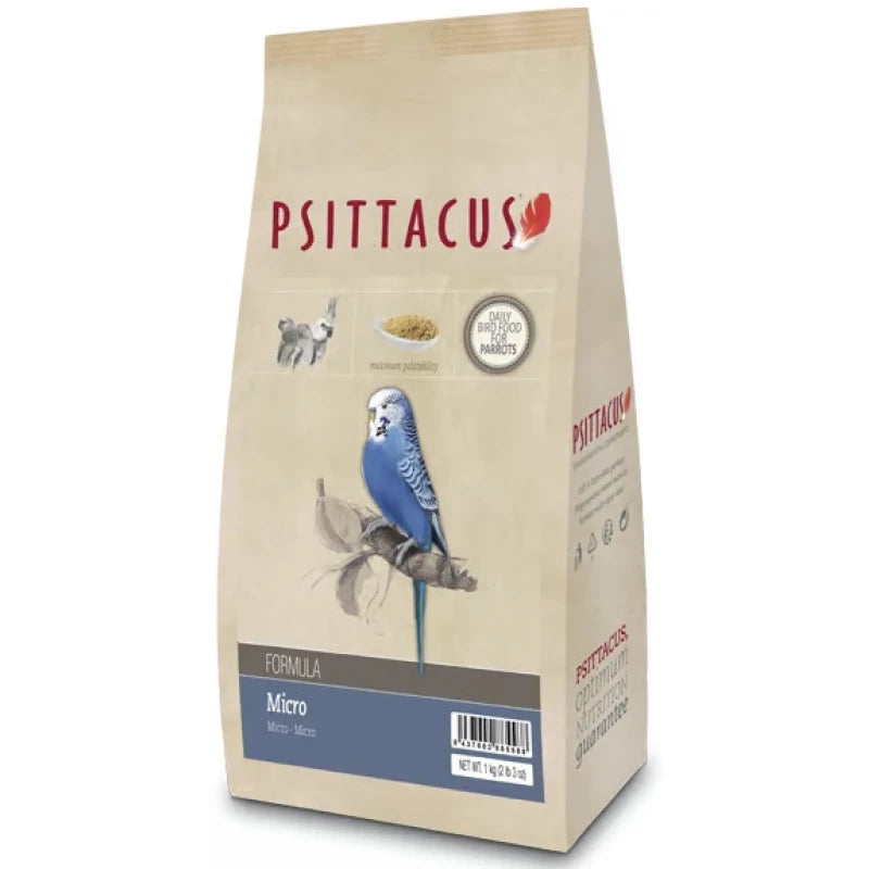 PSITTTACUS ΤΡΟΦΗ ΓΙΑ ΜΙΚΡΟΥΣ ΠΑΠΑΓΑΛΟΥΣ MICRO MAINTENANCE FORMULA 1KG
