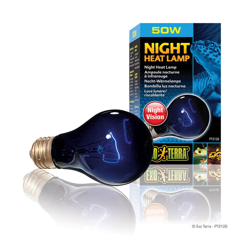 EXO TERRA ΛΑΜΠΑ ΝΥΧΤΑΣ MOONLIGHT 50W NIGHT GLO ΓΙΑ ΕΡΠΕΤΑ