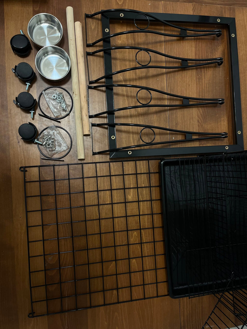 BLU THE PARROT CAGE BLACK NO2 50.5X50.5X127CM
