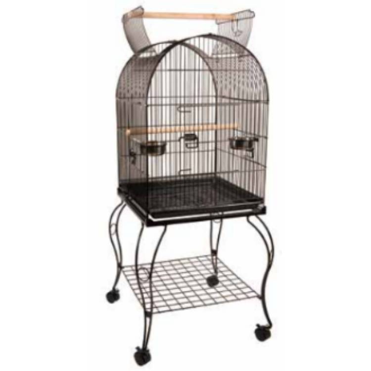 BLU THE PARROT CAGE BLACK NO8 50.5X50.5X127CM