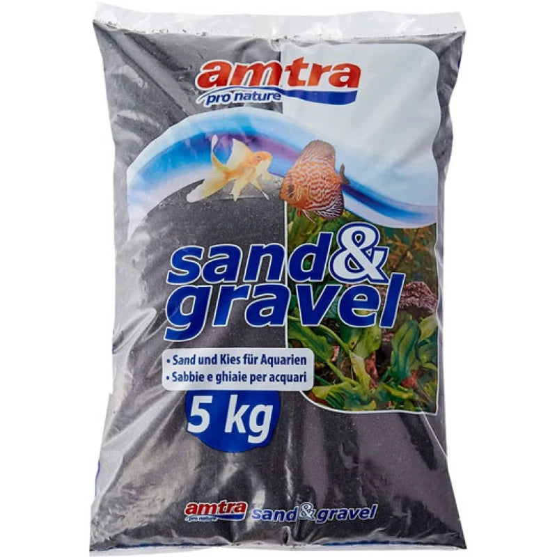 AMTRA FINE BLACK SAND 0,3-0,9MM 5KG