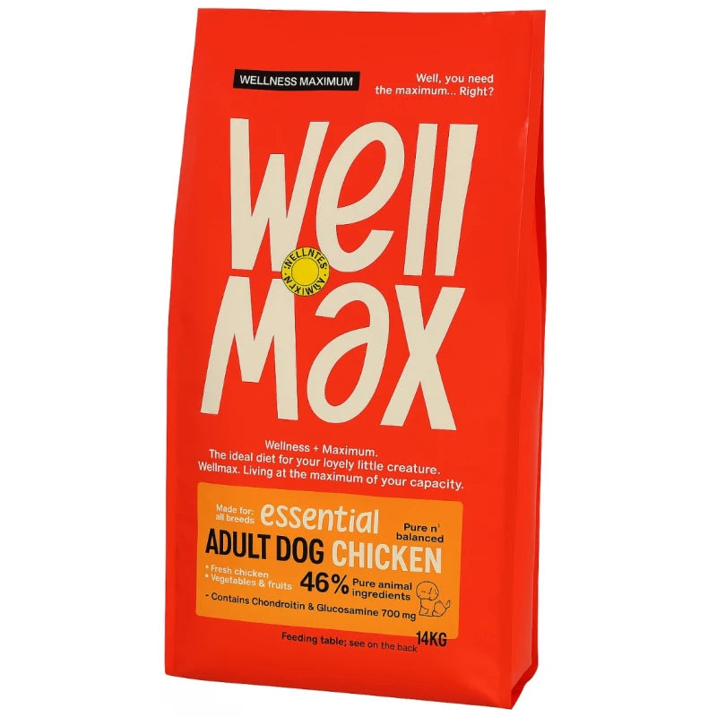WELLMAX ESSENTIAL ADULT CHICKEN 14KG