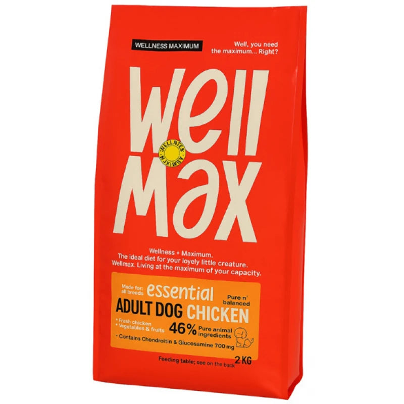 WELLMAX ESSENTIAL ADULT CHICKEN 2KG