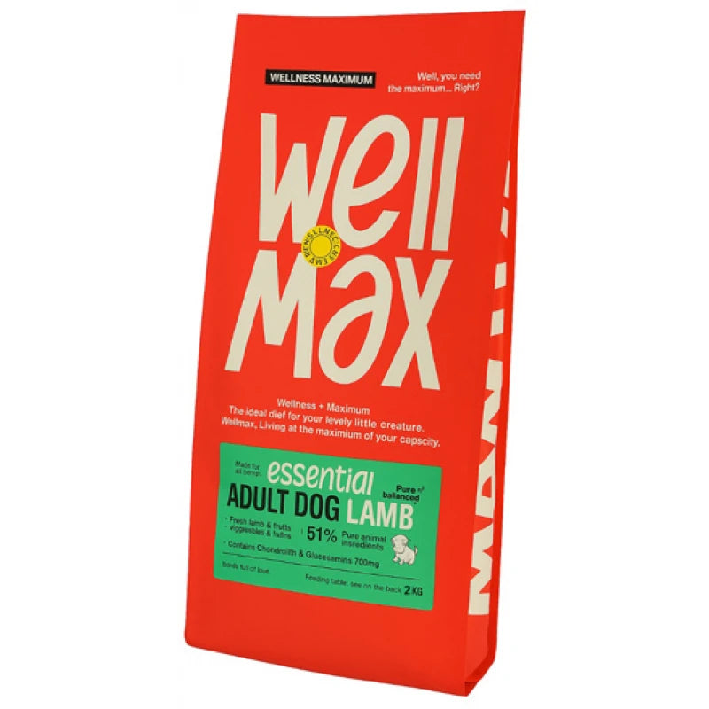 WELLMAX ESSENTIAL ADULT LAMB 2KG