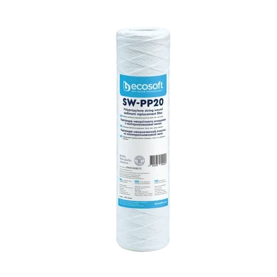 ECOSOFT ΦΙΛΤΡΟ ΣΤΕΡΕΩΝ PP 20 MIC 10"