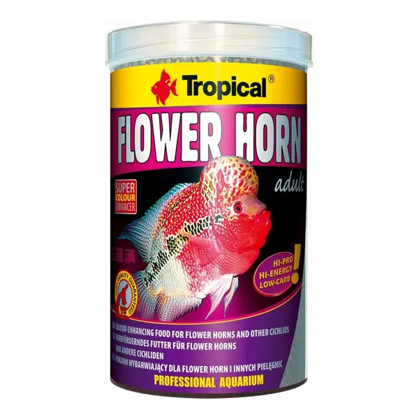 TROPICAL FLOWER HORN ADULT PELLET 500ML/190G
