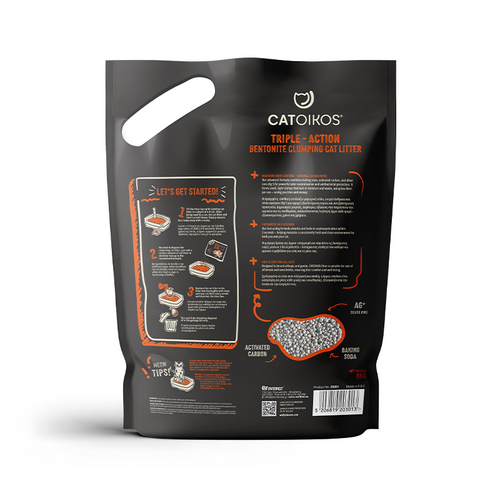 CATOIKOS"HARD ROCK"BENTONITE CAT LITTER 10L