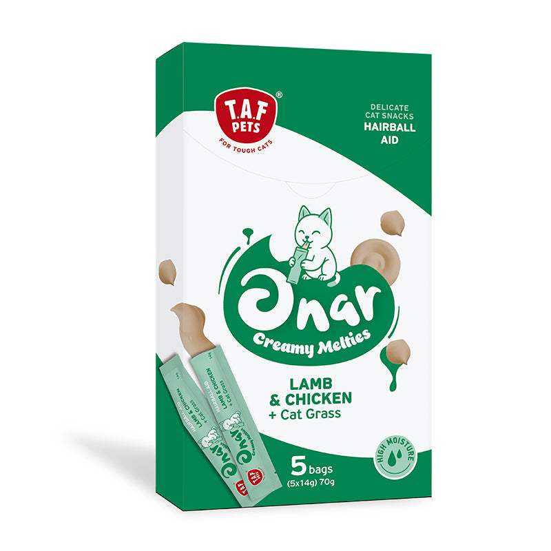 TAF PETS-ONAR CREAMY SNACKS HAIRBALL AID 70G