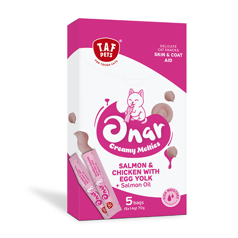 TAF PETS-ONAR CREAMY SNACKS SKIN & COAT 70G
