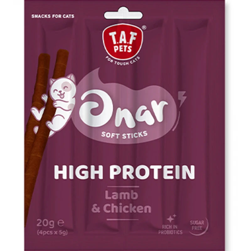 TAF PETS-ONAR SOFT STICKS LAMB&CHICKEN 20G
