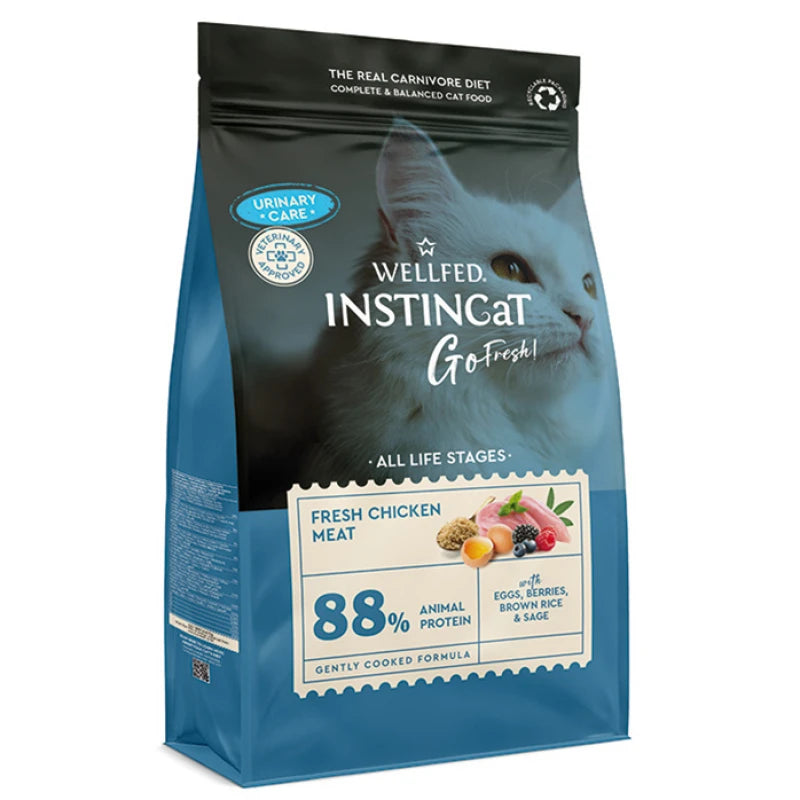 WELLFED INSTINCAT GO FRESH URINARY CHICKEN 1.8KG