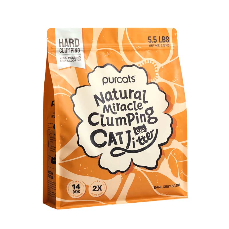 CATURE CASSAVA CLUMPING CAT LITTER EARL GREY 2.5KG