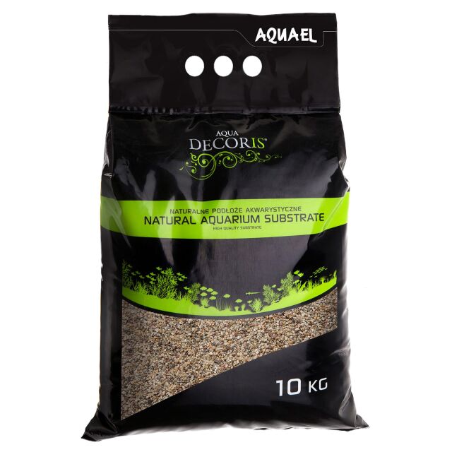 AQUAEL NATURAL MULTICOLORED GRAVEL 1,4 - 2 MM 10KG