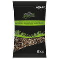 AQUAEL NATURAL MULTICOLORED GRAVEL 3 - 5 MM 2KG
