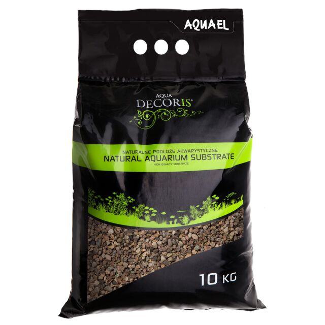 NATURAL MULTICOLORED GRAVEL 5 - 10 MM 10KG