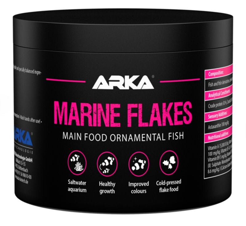 ARKA MARINE FLAKES - FLAKE FOOD 250 ML/30G