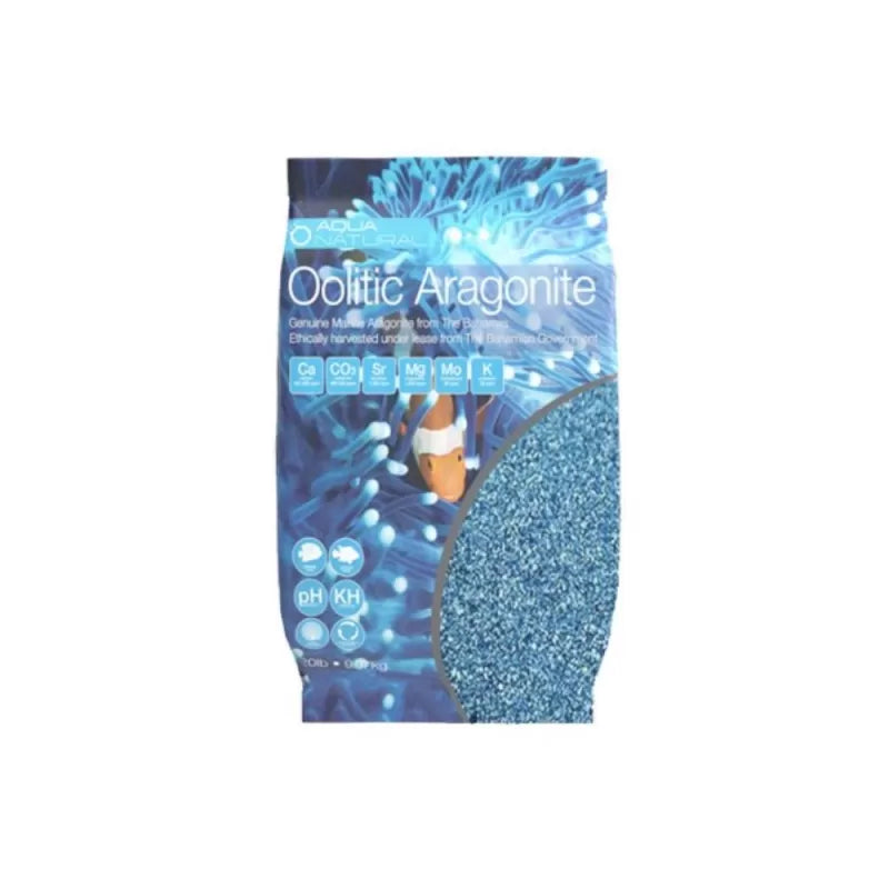OOLITIC ARAGONITE 4,5 KG - BLUE