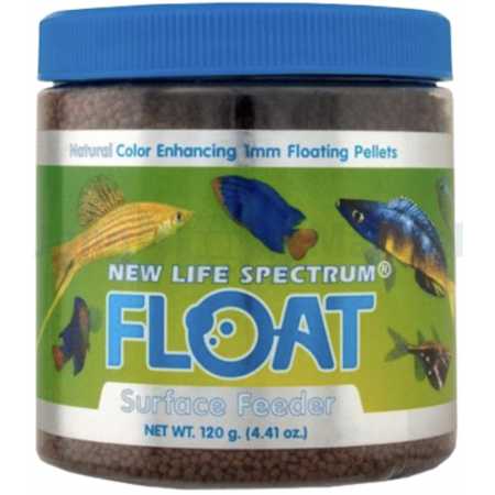 NEW LIFE SPECTRUM FLOAT SURFACE FEEDER 1MM FLOATING SALT/FRESH 120G