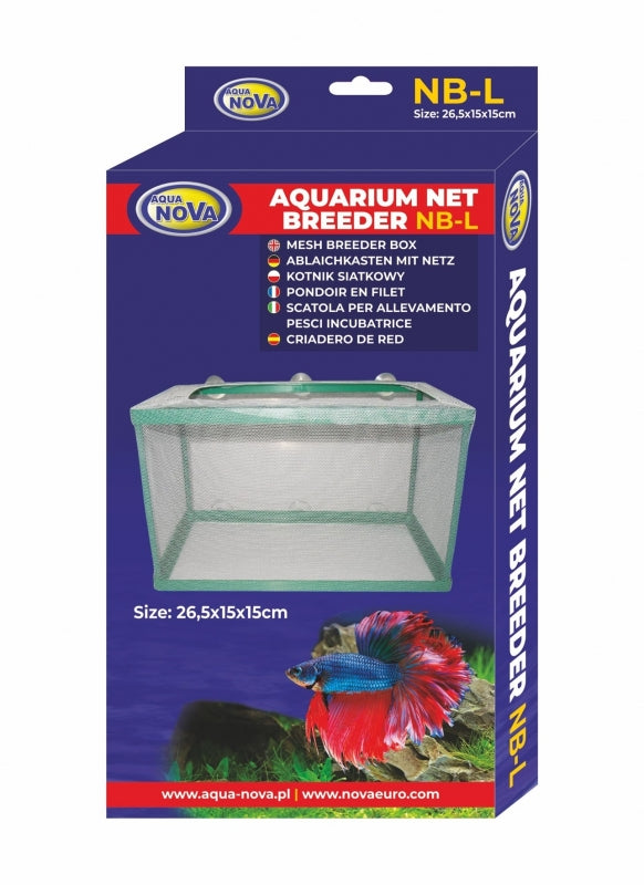 AQUA NOVA NET BREEDER – LARGE SIZE 26,5X15X15CM