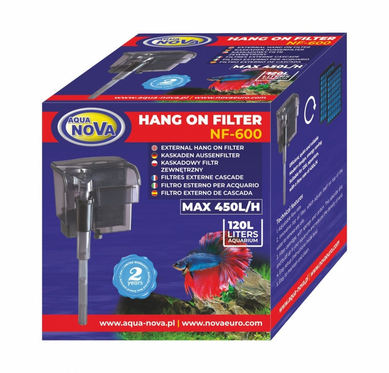 AQUA NOVA NF-600 – ΕΞΩΤΕΡΙΚΟ HANG-ON ΦΙΛΤΡΟ