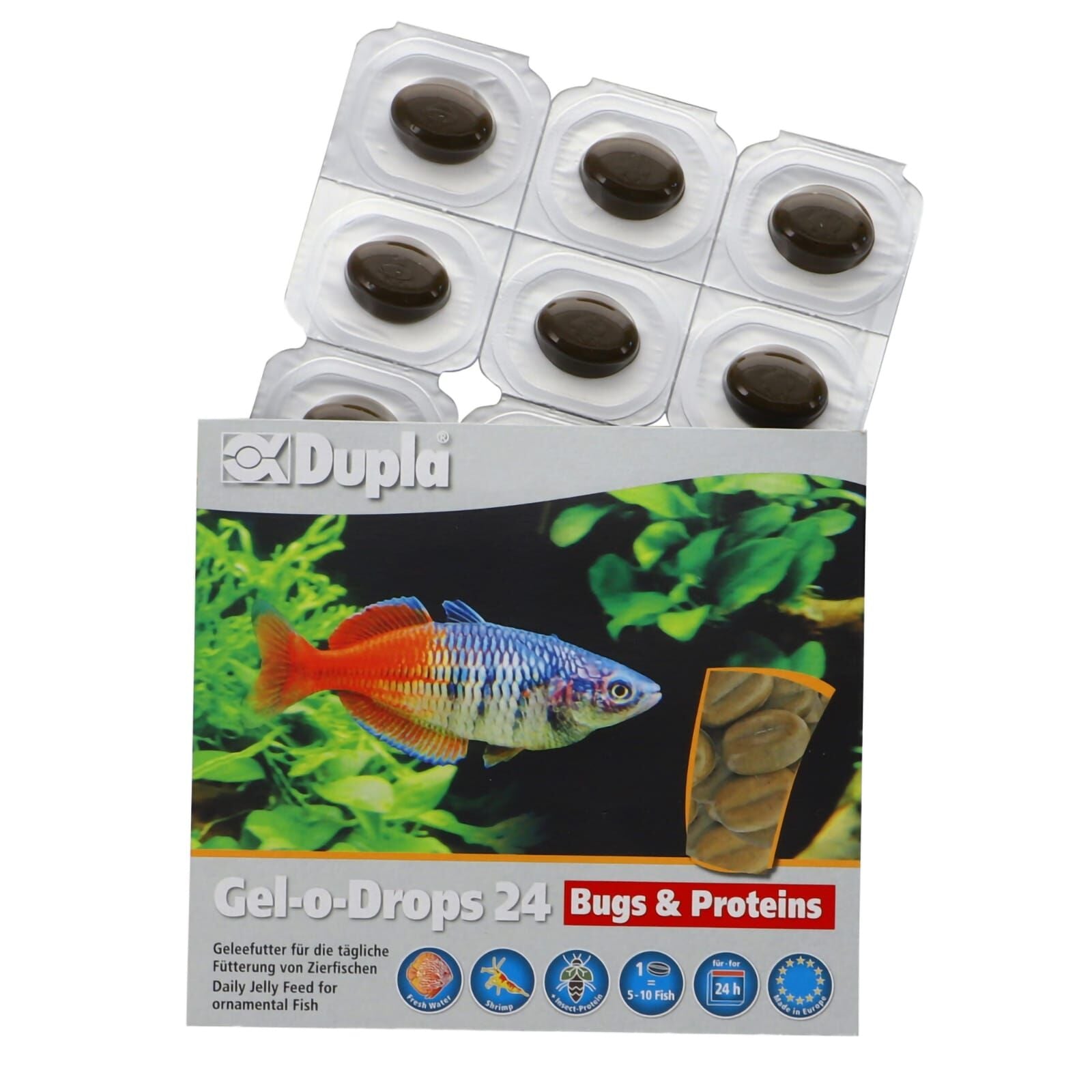 DUPLA GEL-O-DROPS 24 BUGS & PROTEINS 12X2G