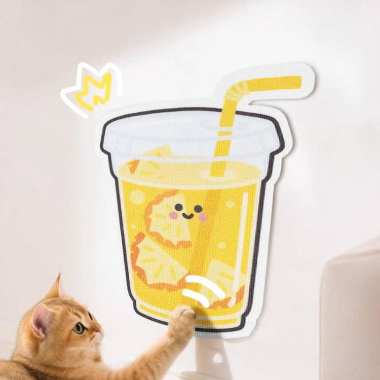 ΑΥΤΟΚΟΛΛΗΤΟ ΟΝΥΧΟΔΡΟΜΙΟ BUT HAPPY CAT SCRATCHER PINEAPPLE 45X60CM