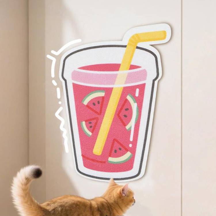 ΑΥΤΟΚΟΛΛΗΤΟ ΟΝΥΧΟΔΡΟΜΙΟ BUT HAPPY CAT SCRATCHER WATERMELLON 45X60CM
