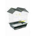 ZAZU BIRD CAGE GREY GREEN No9 34X27.5X46CM