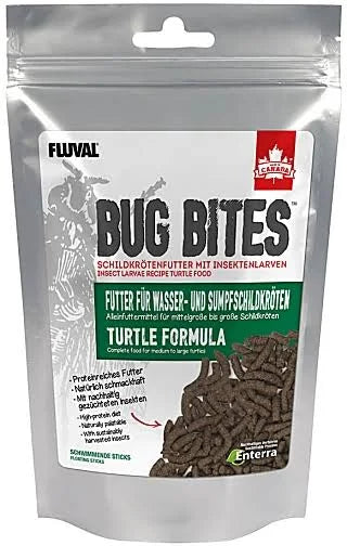 FLUVAL BUG BITES TURTLE GRANULES M-L 100G