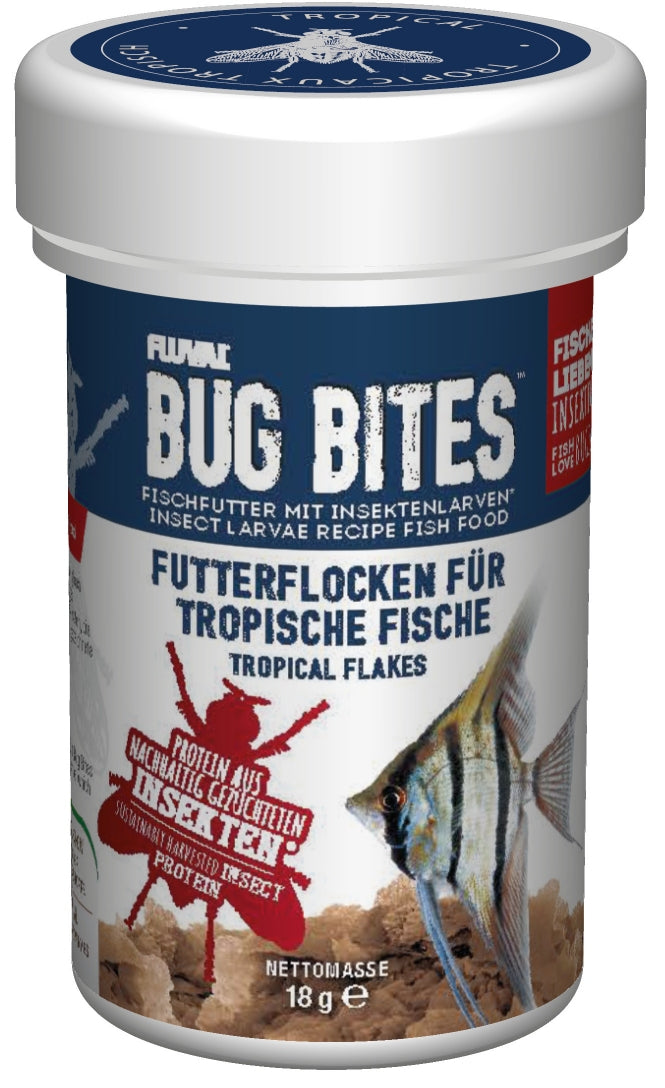 FLUVAL BUG BITES FLAKES TROPICAL FISH 100ML